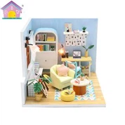 eenvoudig doe-het-zelf poppenhuis