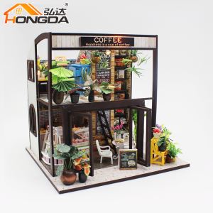 M027 Handgemaakt miniatuur poppenhuis