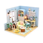 Nieuwe Mini Doll House DIY Dollhouse Kit